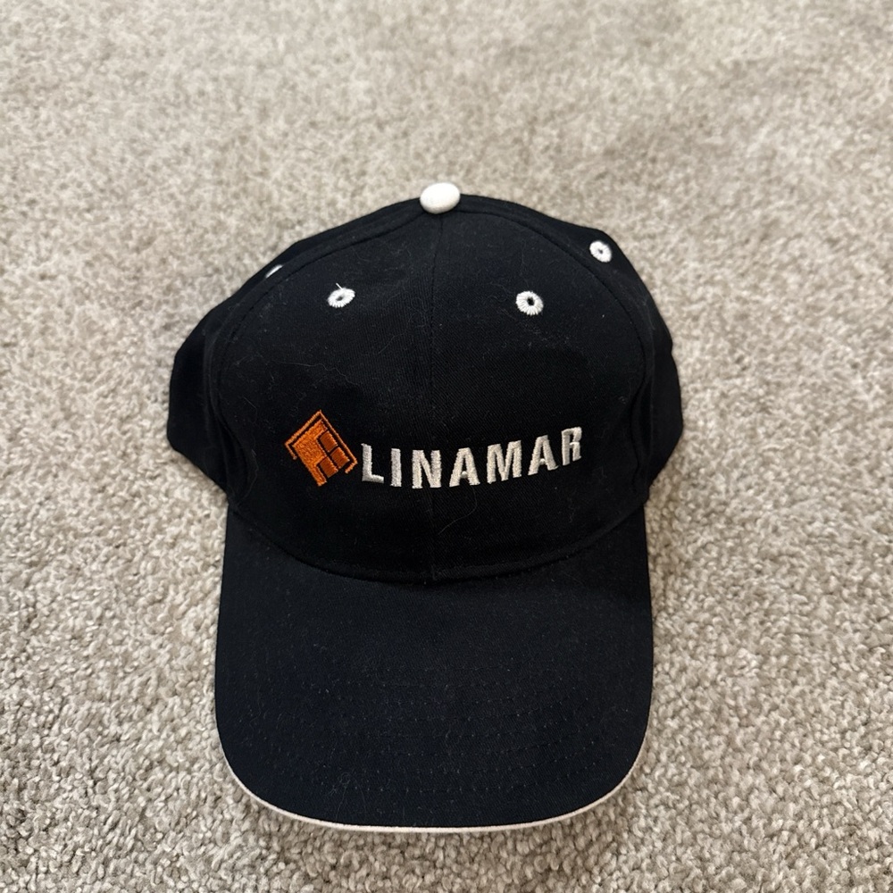 LINAMAR Black Logo Baseball Cap